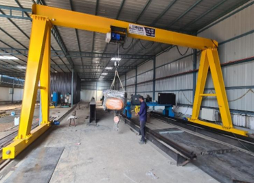 Double Girder Grab Bucket Cranes