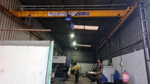 Single Girder EOT Cranes